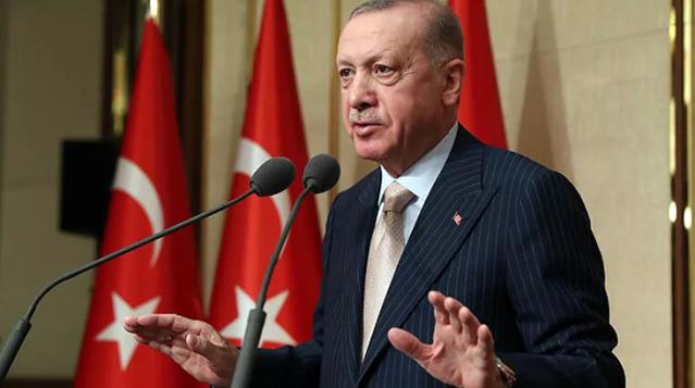 Kabine toplantısı sonrası Cumhurbaşkanı Erdoğan açıklamada bulunuyor 