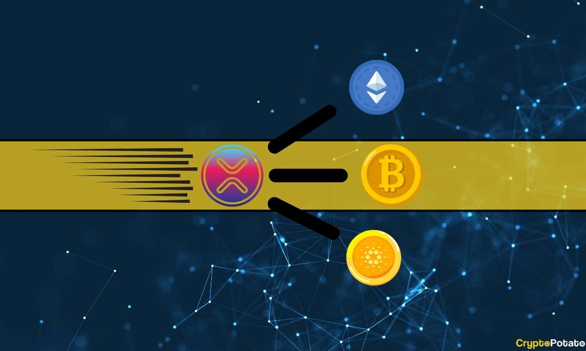 XRP, Lider Ödeme Kripto Para Birimi Olarak BTC, ETH ve ADA'yı Aşmaya Hazırlanıyor