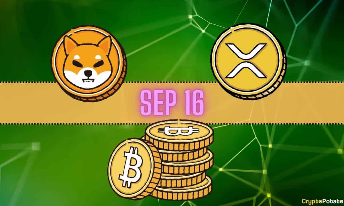 4. Çeyrek XRP Fiyat Tahmini, Önemli SHIB Haberleri, Bitcoin 30 Bin Dolara Ulaşacak: 16 Eylül Özet Özeti