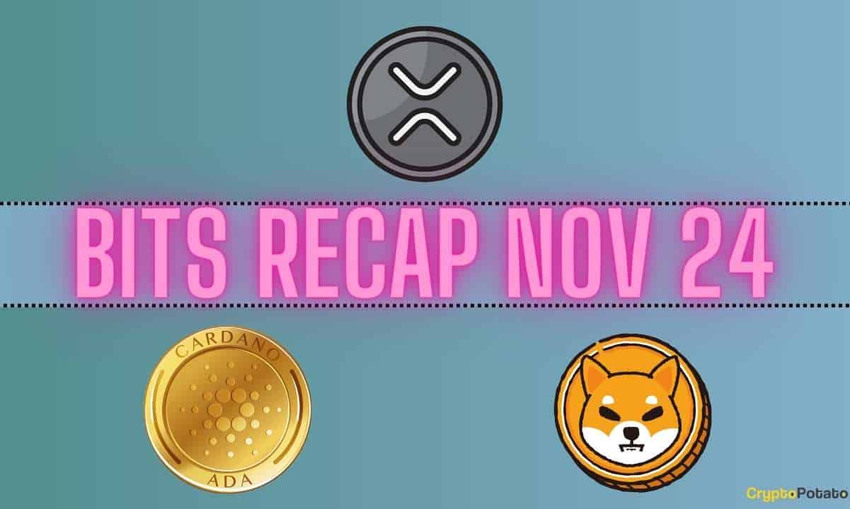 Ripple (XRP) Fiyat Tahminleri, Cardano (ADA) Hedefleri, Shiba Inu (SHIB) Gelişmeleri: 24 Kasım Bit Özeti
