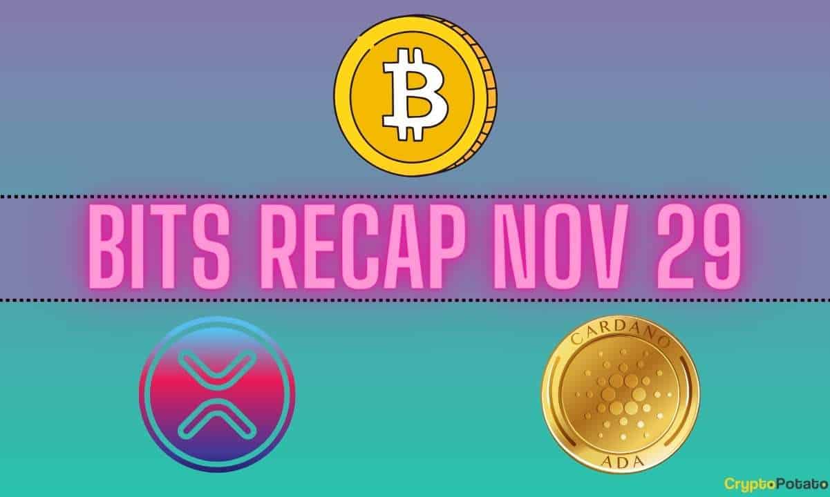 Ripple (XRP) Gelişmeleri, Bitcoin (BTC) Fiyat Tahminleri ve Cardano (ADA) Hedefleri: 29 Kasım Bit Özeti