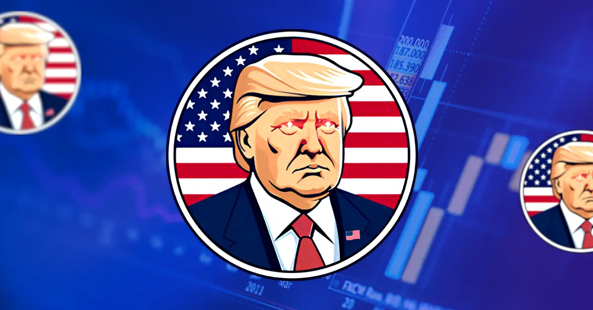 Balina satışlarının korku yaratmasıyla TRUMP Meme Coin yüzde 40 düştü