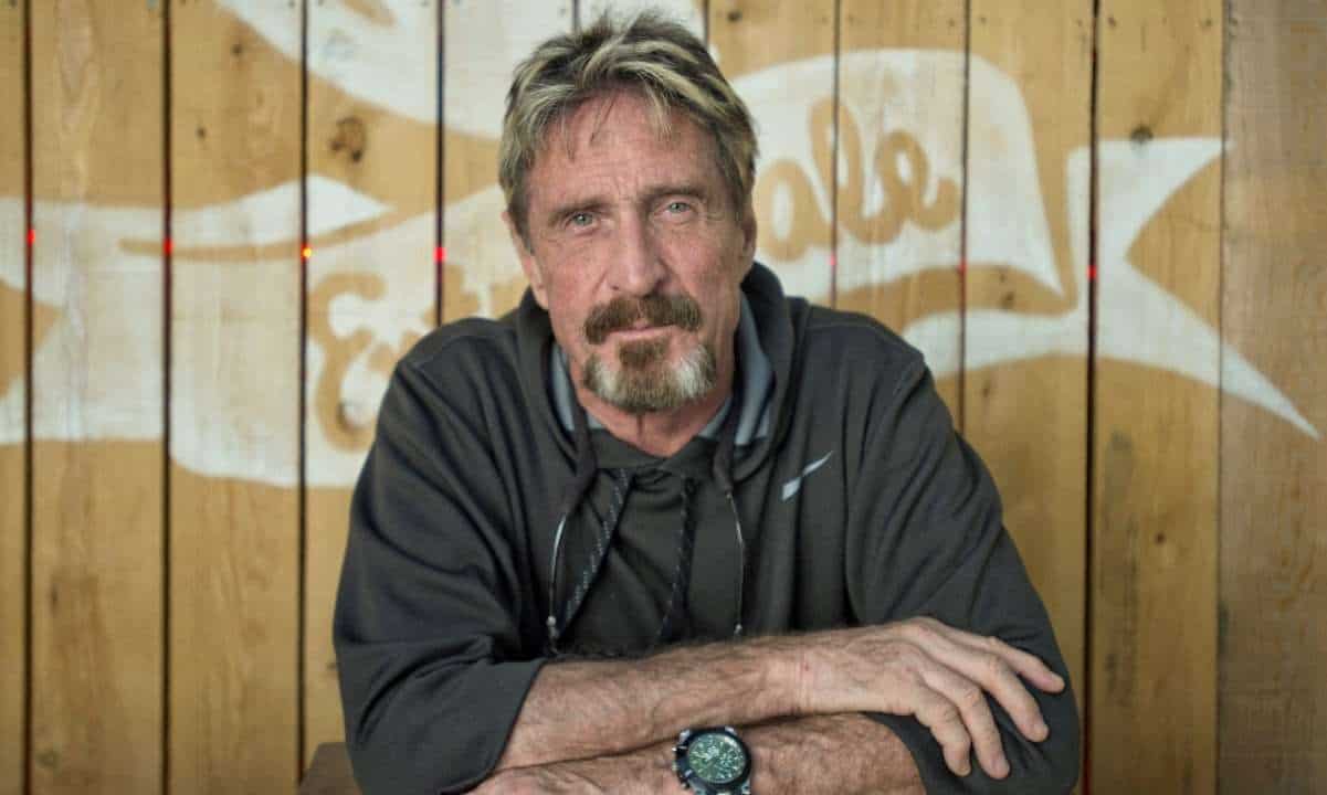 John McAfee'nin Dul Eşi Meme Coin'i Başlattı ve Token Dağıtımı Konusunda Tartışmaya Yol Açtı